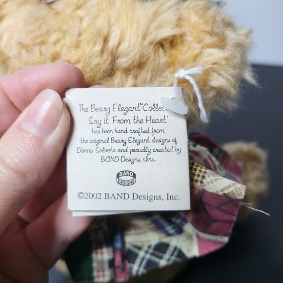 Vintage 2002 The Beary Elegant Collection Donna Salveta "Bless this House" Bear - Picture 4 of 9